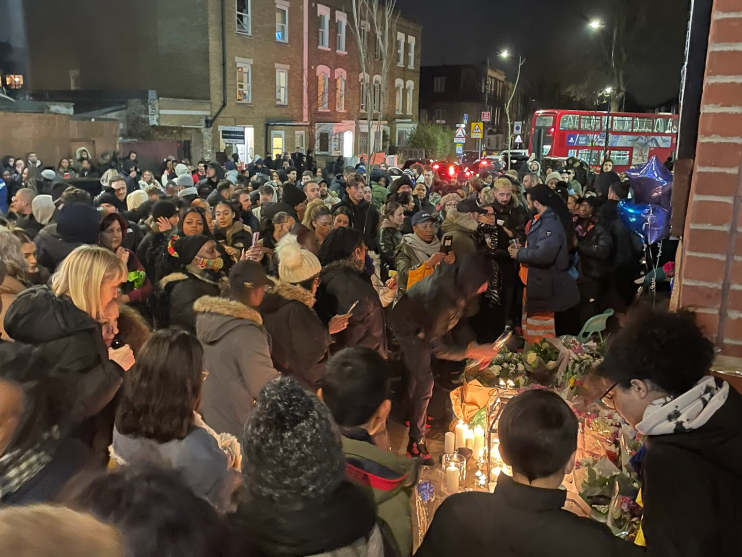 Watch: Brenda Edwards’ heart-breaking song at Acton vigil to music pioneer son Jamal Edwards