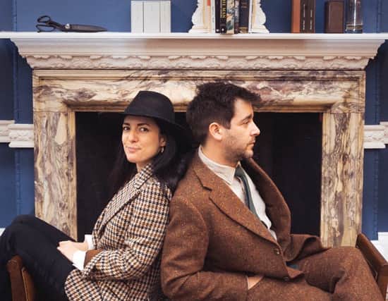 Ruby Slevin and Rocco Tullio are co-founders of Banshee of Savile Row