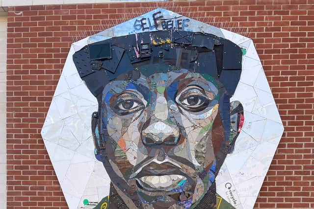 Jamal Edwards mural on Acton High Street. Credit: Acton Notebook