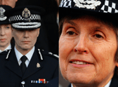 Sir Stephen House (left) defended Dame Cressida. Photo: Getty
