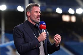 Liverpool legend Jamie Carragher.  