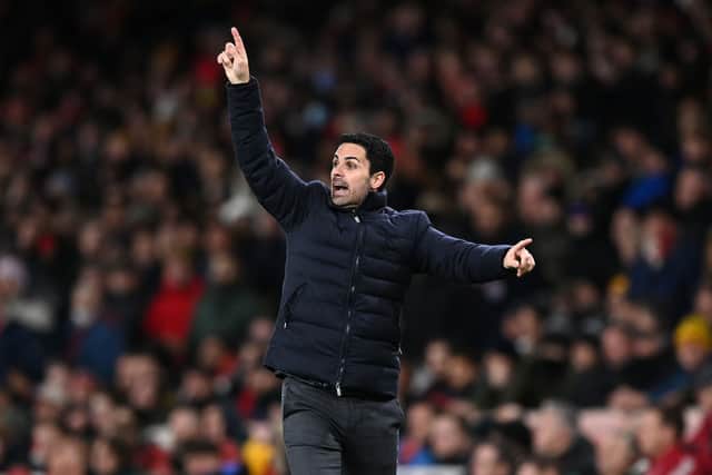 Arsenal manager Mikel Arteta. Credit: Shaun Botterill/Getty Images
