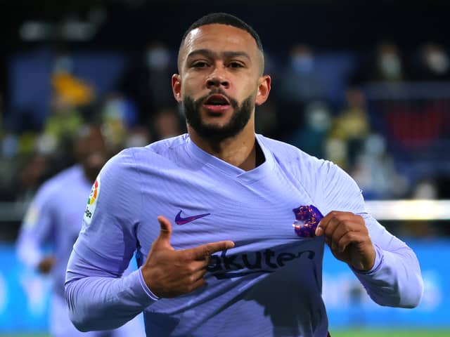 Memphis Depay has been one of Barcelona’s best players in an underwhelming season.