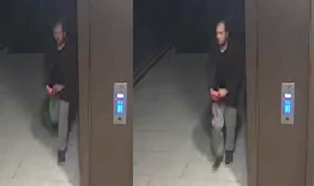 CCTV footage of Koci Selamaj from Pedler Square on the night of the murder of Sabina Nessa. Credit: Met Police