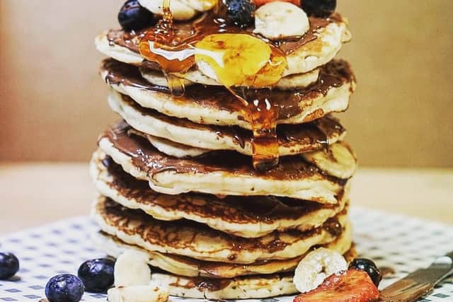 The Breakfast Club’s pancakes. Credit: Breakfast Club Instagram