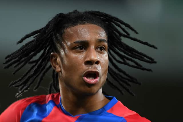 Michael Olise of Crystal Palace looks on during the Premier League match (Photo by Harriet Lander/Getty Images)