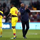 Patrick Vieira, Manager of Crystal Palace applauds fans after their sides draw (Photo by Ryan Pierse/Getty Images)
