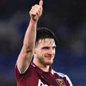 Declan Rice of West Ham United.