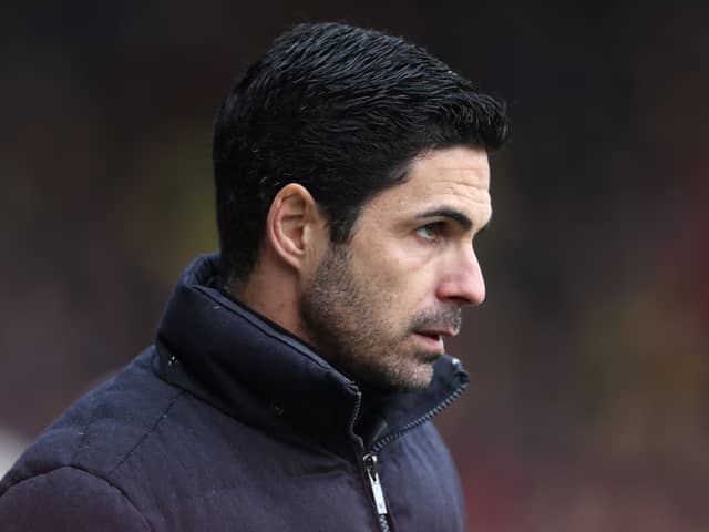Arsenal boss Mikel Arteta. 