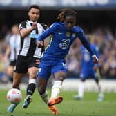 Newcastle were not given a penalty for Chalobah’s challenge on Murphy. 