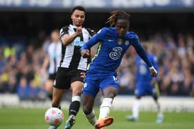 Newcastle were not given a penalty for Chalobah’s challenge on Murphy. 