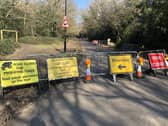 Road sign for the toad patrol at the west end of Church Road, Ham. Credit: SWNS