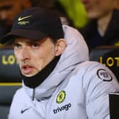Thomas Tuchel, Manager of Chelsea looks on prior to the Premier League match (Photo by Julian Finney/Getty Images)
