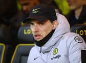 Thomas Tuchel, Manager of Chelsea looks on prior to the Premier League match (Photo by Julian Finney/Getty Images)