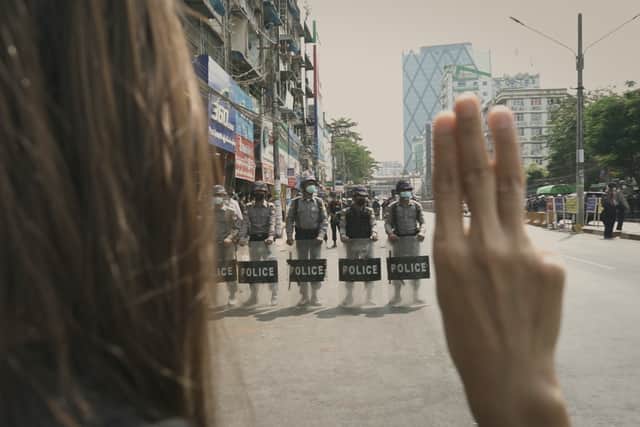 A still from the film Myanmar Diaries. Photo: Human Rights Watch Film Festival