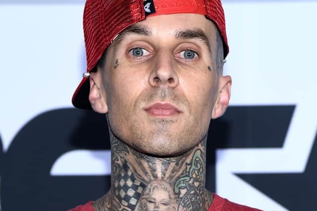MGK’s close friend Travis Barker (pictured) is a producer on the album