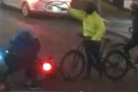 A gang of e-bike robbers stole £43k worth of jewellery. Photo: Met/SWNS