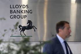 Lloyds Banking Group owns a number of banking brands, including Halifax and Bank of Scotland  (Photo: JUSTIN TALLIS/AFP via Getty Images)