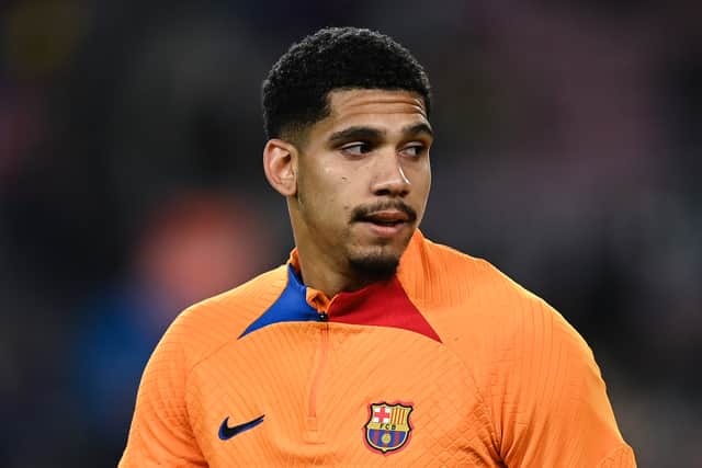 Araujo is out of contract in 2023