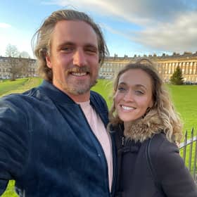 Elsa De Jager and her partner Angus Collins
