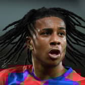 Michael Olise of Crystal Palace looks on during the Premier League match (Photo by Harriet Lander/Getty Images)