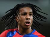 Michael Olise of Crystal Palace looks on during the Premier League match (Photo by Harriet Lander/Getty Images)