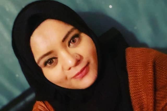 Yasmin Begum was found with stab wounds at her flat in Bethnal Green. Credit: Met Police