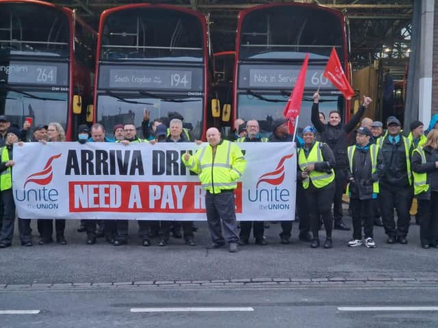 Around 30 bus routes will be affected by 48-hour strike action taken by south London bus drivers in a dispute over pay.