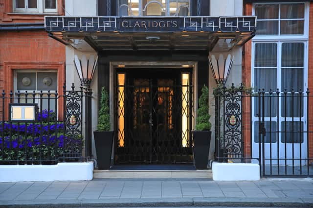 Claridge’s hotel - one of four the brothers are accused of breaking into. Credit: Andrew Redington/Getty Images