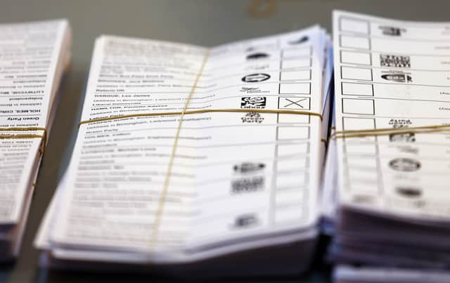 Ballot papers ahead of an election. Photo: Getty