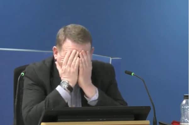 Brian Martin was brought to tears as he gave evidence for the seventh day straight at the Grenfell Inquiry.