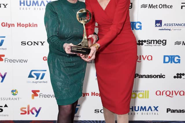 Dame Barbara Windsor and June Brown in 2017. Credit: Gareth Cattermole/Getty Images