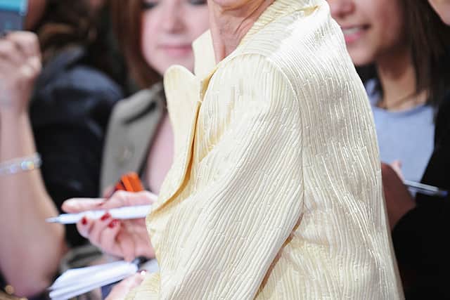 June Brown arrives for the British Soap Awards 2008 at BBC Television Centre on May 3, 2008 in London, England.  (Photo by Gareth Cattermole/Getty Images)