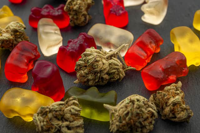 A stock image of cannabis sweets - note these are NOT the sweets police recovered. Credit: Victor Moussa/Adobe