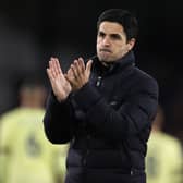 Despondent Mikel Arteta after Arsenal’s defeat at Selhurst Park. Credit: Julian Finney/Getty Images