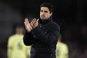 Despondent Mikel Arteta after Arsenal’s defeat at Selhurst Park. Credit: Julian Finney/Getty Images