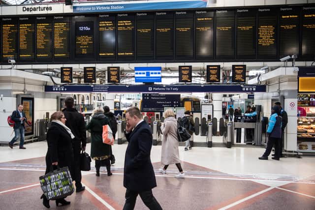 London Victoria Station is just one of the many stations affected by the Southern Rail reduced timetable (Photo by Carl Court/Getty Images)