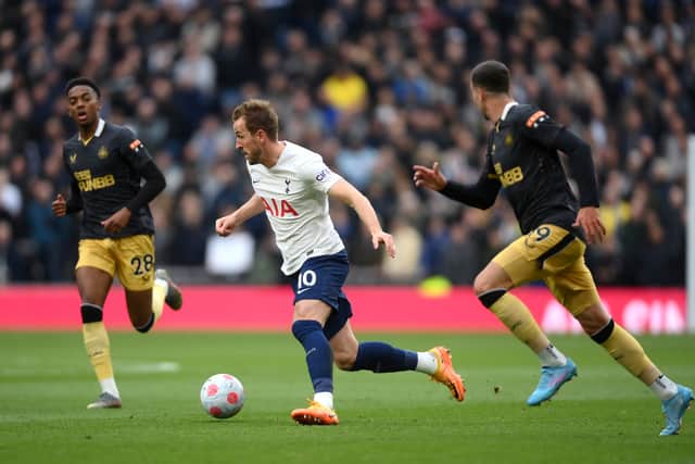 While he didn’t score, Kane was on fine form against Newcastle