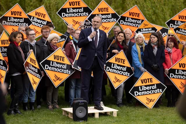 Liberal Democrat leader Ed Davey. Photo: Getty