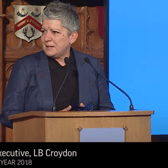 Ex-Croydon council boss Jo Negrini received more than £613,000. Photo: New London Architecture, YouTube screengrab