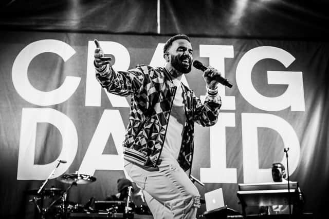 R&B favourite Craig David, will perform his TS5 set