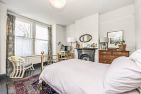 The master bedroom with period features (Robertson Smith & Kempson - Rightmove)