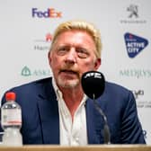 Boris Becker was found guilty of hiding assets after announcing bankruptcy. (Credit: Getty Images) 
