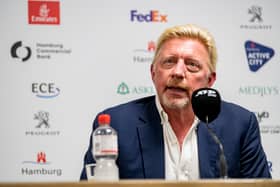 Boris Becker was found guilty of hiding assets after announcing bankruptcy. (Credit: Getty Images) 