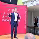 Keir Starmer launches Labour’s London election campaign. Credit: LW
