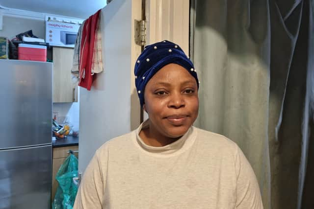 Abiodun Adebayo lives in Hackney with her four children. Photo: LondonWorld