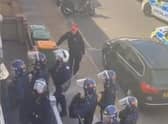 A man has been arrested by officers responding to an incident at a house in Newham. Photo: @IG1_IG2