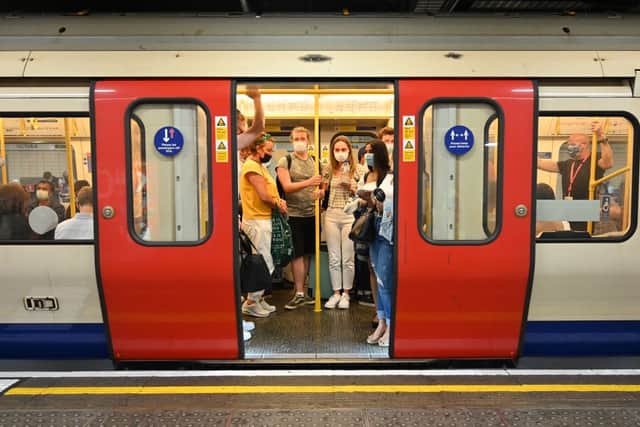 The Metropolitan line has been put under a reduced service due to an issue with the train wheels. Credit: JUSTIN TALLIS/AFP via Getty Images