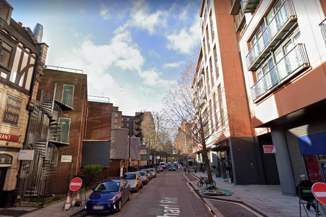 South Wharf Road, Paddington, the road which Damilya live on. Credit: Google