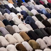 Tarawih prayers at the East London Mosque during Ramadan. Credit: Rob Stothard/Getty Images